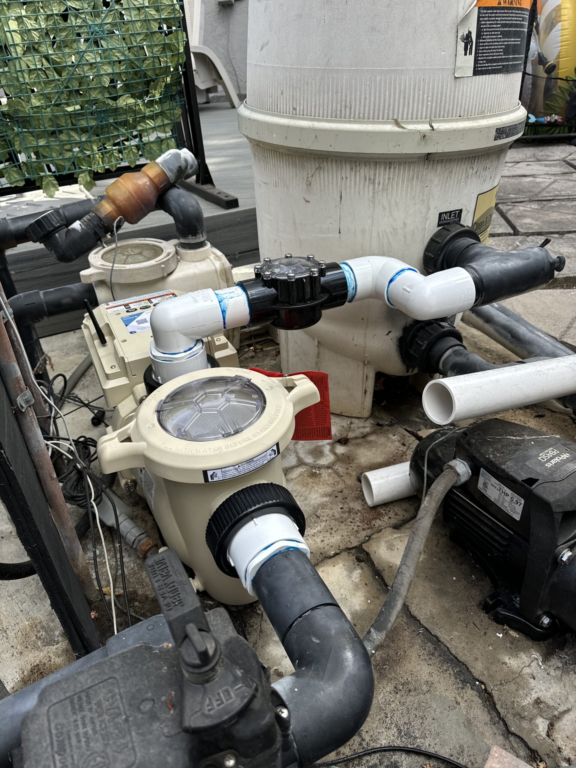 Pool equipment repair by a Bahama Blue Pool & Spa technician in Cave Creek, AZ